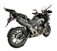 Escape IXRACE DESERT no homologado en acero negro para TRIUMPH TIGER 850 SPORT 20-23 | TIGER 1200 22-24 | TIGER 900 / GT / PRO 20-23