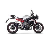 Escape Leovince LV One Evo Carbono Triumph Street Triple 765 S / SA2 / R / R LRH / RS (2017 - 2019)