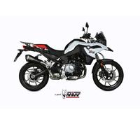 MIVV Tubo de Escape Silenciador Delta Race Black Negro BMW F 850 GS 2018-2023