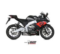 MIVV Silenciador de escape DELTA RACE Inox A.011.LDRX APRILIA RS 125 (17-)