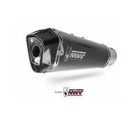 ESCAPE MIVV DELTARACE BLACK INOX NEGRO TRIUMPH TRIDENT 660 '21-'22 T.022.LDRB
