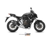 MIVV Tubo de escape completo GP Negro Alto para Yamaha MT-07 2014-2020