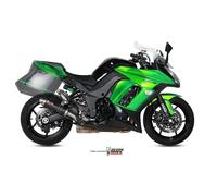 2 Escape Silenciador Kat MIVV GP Carbono para Kawasaki Z 1000 Sx 2014 > 2020