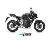 Tubo Escape Completo MIVV GP Carbono tapa de carbono Alto Yamaha Mt-07 2021 2024