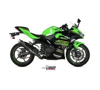 MIVV Silenciador de escape GPpro K.047.LXBP Negro Kawasaki Ninja 400 / Z400