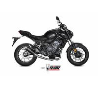 Escape completo homologado Mivv GP PRO en Acero negro para YAMAHA MT 07 21-24