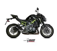 Tubo De Escape kat MIVV MK3 Black Inox Negro KAWASAKI Z 900 2017 > 2019
