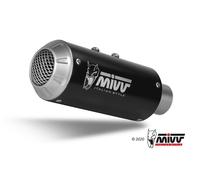 Tubo de Escape Alto Inoxidable Negro Racing MIVV MK3 KTM 390 Duke 2024
