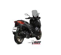 Escape completo homologado Mivv MOVER en Acero negro para YAMAHA X-MAX 125 21-24