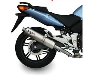 Escape Mivv Oval Honda CBF 600/ S 04-13 Acero inoxidable