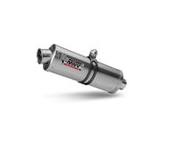 Escape Mivv SLIP-ON OVAL ST. STEEL STANDARD Compatible con HONDA CBF 600 2004 > 2010