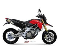 2 Escape Silenciador Kat MIVV Suono para Aprilia Dorsoduro 750 2008 > 2016