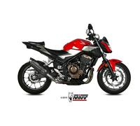 H.075.L9 - Silenciador Escape MIVV SUONO Black HONDA CB 500 F (19-)