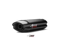 MIVV Sistema de escape Suono con EG-BE Acero inoxidable, negro, titanio