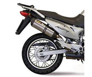 Escape Mivv Suono Honda Transalp 650 00-04 Acero inoxidable / Carbono