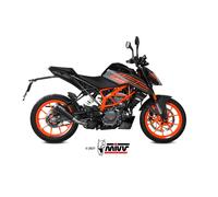 SILENCIADOR MIVV X-M1 ACERO INOXIDABLE NEGRO PARA KTM DUKE 125 2021-2023