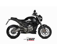 MIVV Escape completo X-M1 Z.002.SC4B Negro para ZONTES ZT 125 G1 2021-2022