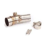 Escape Moto Para Kawasaki ER6N Para Versys 650 Z650 Para Ninja 650 Escape Motocicleta Modificado Tubo Enlace Central 50,8 Mm Antideslizante