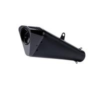 Escape moto Para S1000rr Para GSX1300R Para Cbr1000rr R1 Para ZX14R 60mm Sistema Escape Motocicleta Cubierta Carbono Silenciador(51MM black)