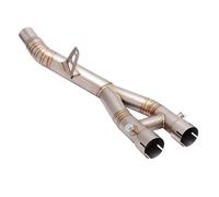 Escape moto Tubo de Para Escape Moto Eliminar Catalizador Para YZF R1 Para MT10 2015-2021 Conector Medio Slip-On Silenciador