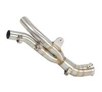 Escape Motocicleta Compatible Con Yamaha Para Yzf-r1 2009 2010 2011 2012 2013 2014 Silenciador Para Escape Motocicleta Decat Tubo Enlace Medio Codo Catalítico Cortado