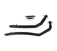 Escape Motocicleta Para Shadow Para VT750 Para Spirit 750 Para Phantom Para VT750C Para VT750C2 Para VT750C2B 2004-2024 Silenciador Escape Completo Escape Moto(Black)