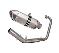 Escape Motocicleta para Zontes ZT125 ZT 125 U1 G1 Z1 Z2 2021-2025 Silenciador Hexagonal con Conexión De Colector Y DB Killer Tubo Moto(C Full SV)