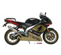 Escape no homologado Storm GP Acero inox. para APRILIA RSV 1000 R 98-03 | RSV 1000 R FACTORY 98-03 | RSV 1000 R TUONO 98-03