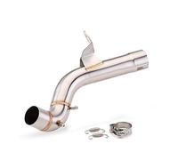 Escape Para BMW F750GS F850GS F 850 750GS 2018 2019 2020 Escape Acero Inoxidable Para Motocicleta Tubo Enlace Medio Modificado Tubo Eliminación De Catalizador(A)