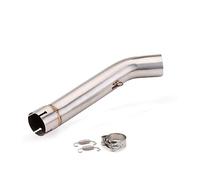 Escape Para BMW F750GS F850GS F 850 750GS 2018 2019 2020 Tubo Escape Motocicleta Acero Inoxidable Tubo Enlace Medio Modificado Tubo Eliminación De Catalizador(B)