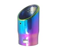 Escape para Coche para Audi A6L 2009-2011, Extremo de Acabado de Acero Inoxidable Punta de Silenciador Trasero,Colorful