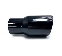 Escape Para Coche Silenciador De Entrada Brillante 48 Mm A 89 Tubo Escape Modificado Fibra Carbono Punta Acero Inoxidable 76 101 Salida Tubo De Escape(ID 70MM-OD 114MM)