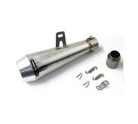 Escape Para Yamaha R6 Para CBR1000 Para Tmax 500 Tmax500 530 ER6N CB400 51mm Tubo De Escape De Motocicleta Tubo De Gran Desplazamiento(G)