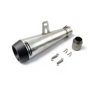 Escape Para Yamaha R6 Para CBR1000 Para Tmax 500 Tmax500 530 ER6N CB400 51mm Tubo De Escape De Motocicleta Tubo De Gran Desplazamiento(F)