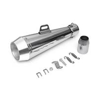 Escape Para Yamaha R6 Para CBR1000 Para Tmax 500 Tmax500 530 ER6N CB400 51mm Tubo De Escape De Motocicleta Tubo De Gran Desplazamiento(E)