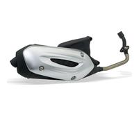 Escape Piaggio, completo con escudo térmico, 150 cc 4T 3V E4, 1A0076735