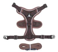 Escape-Proof Cat Harness, Reflective Kitten Lead Set, Comfortable Walking Harness for Kittens and Puppies, Safe Outdoor Adventures, 9.06x7.48x0.79 Inches, 11.42x8.66x0.79 Inches
