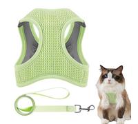 Escape Proof Harness, Step in Harness, Cat Walking Harness, Reflective Cat Harness with Lightweight Reflective and Breathable Design for All Cat Types on Outdoor Walks (1 unidad)