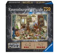Escape puzzle - Atelier d'artiste - Ravensburger - Puzzle Esca (Importación USA)