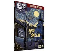 Juego de mesa escape quest 3: solo en salem formato libro pegi 12