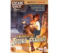 Escape Quest: En Busca del Tesoro Perdido - Juego de mesa (+12 años)