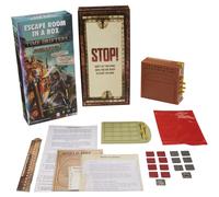 Escape Room in A Box de Mattel Games: TIME Drifters ISABEL's Story, juego de fiesta para 1 a 4 jugadores con pistas y rompecabezas. Comb nalo con