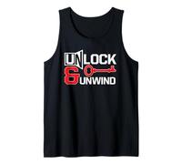 Escape Room Unlock & Unwind Camiseta sin Mangas