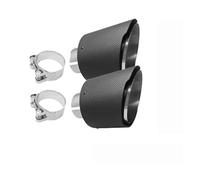 Escape Salida Doble Curva Tubo De Escape De Fibra De Carbono Silenciador De Cola De Acero Inoxidable Accesorio Para Coche Para Toyota Para Gr86 2021 2022 2023