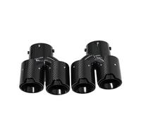 Escape Salida Única Directo Para BMW G20 G21 M340i G22 M240i G42 440i 2020+ Silenciador De Fibra De Carbono Cuádruple Mejorado Piezas Accesorios(Carbon Fiber E)