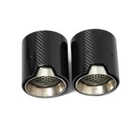 Escape Salida Única Directo Para BMW Serie 2 F22 F23 M235i M240i F20 F21 M135i M140i F30 M335i M340i Punta De Silenciador Escape ID60mm Unidades Piezas Accesorios(Matte)