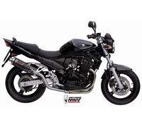 Mivv Suzuki Gsf 650 Bandit 2005 05 Escape Moto Silenciador Oval Carbon High