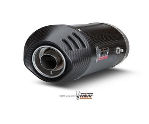 Escape Silenciador MIVV Oval Carbono Bajo colin Honda Cbr 1000 Rr 2006 > 2007