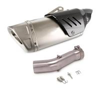 Escape Silenciador Moto para BMW para C650 para Sport 2016-2020 Enlace Medio 51mm Sistema De Cola Tubo Escape Motocicleta(3)