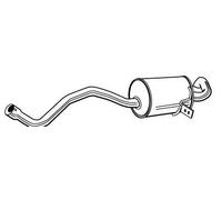 4MAX 0219-01-21038P Silenciador trasero para RENAULT Clio III Grandtour (KR0/1)